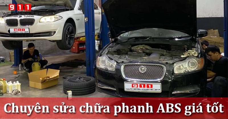 quy trình sửa chữa phanh abs ô tô giá bao nhiêu tiền