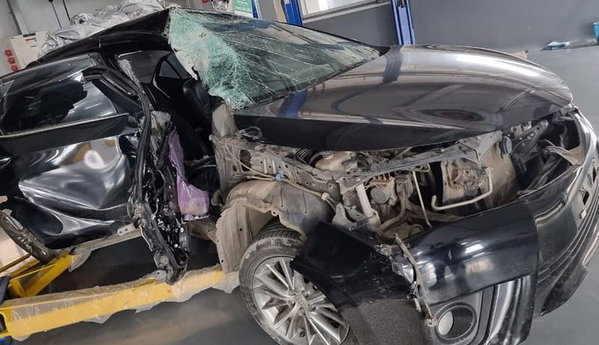 Các bước phục hồi xe tai nạn