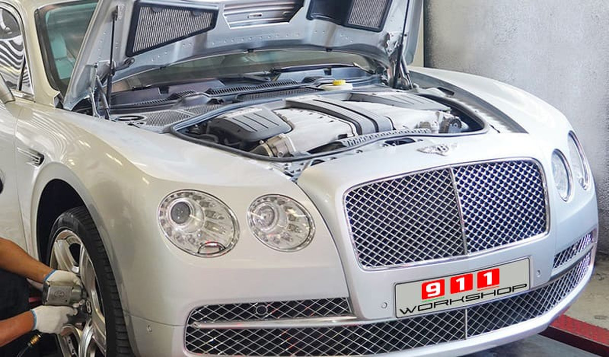 Gara sửa xe Bentley giá tốt nhất tại Hà Nội 