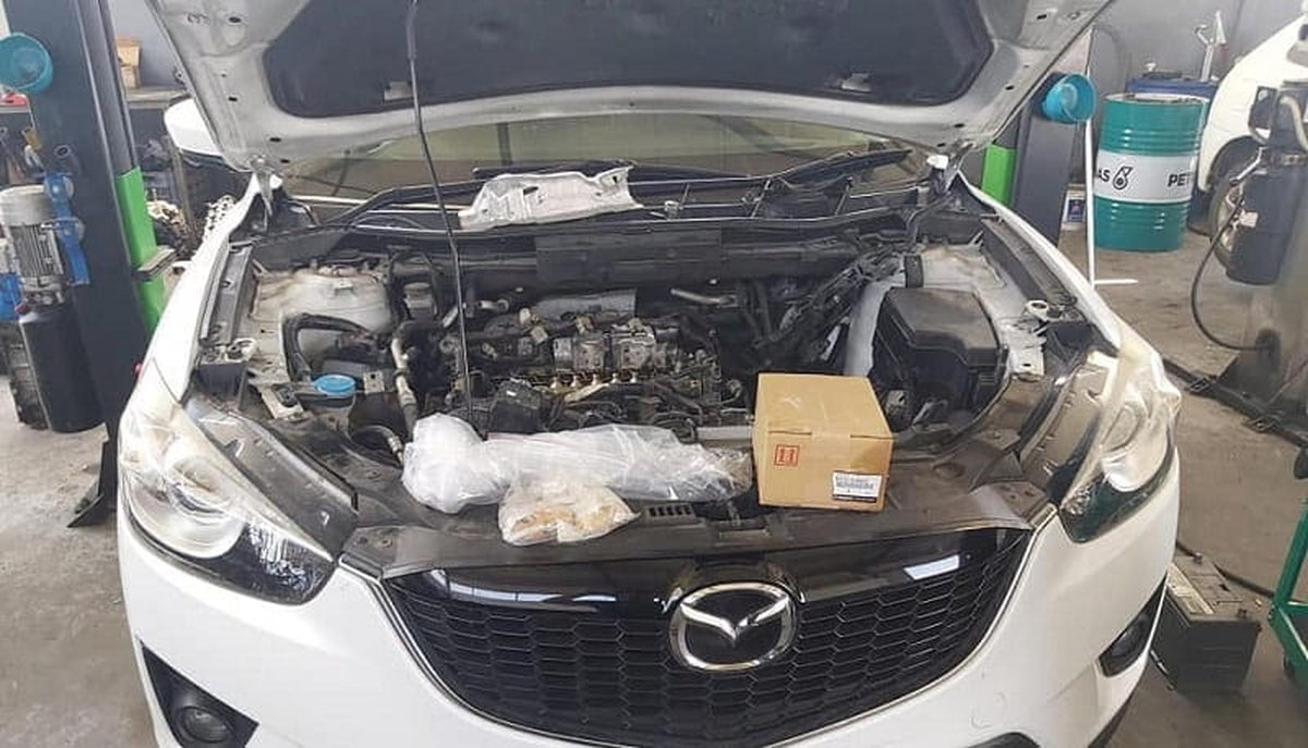 Hư hỏng thường gặp khi sửa chữa xe Mazda