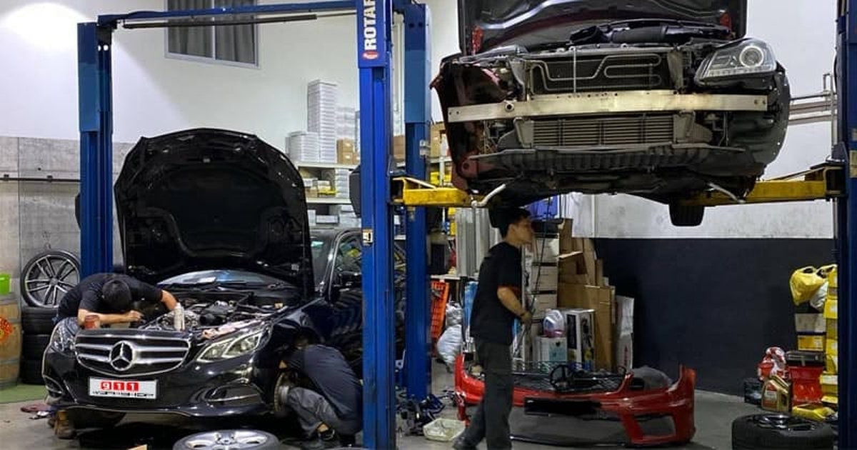 Vệ sinh thắng xe ô tô