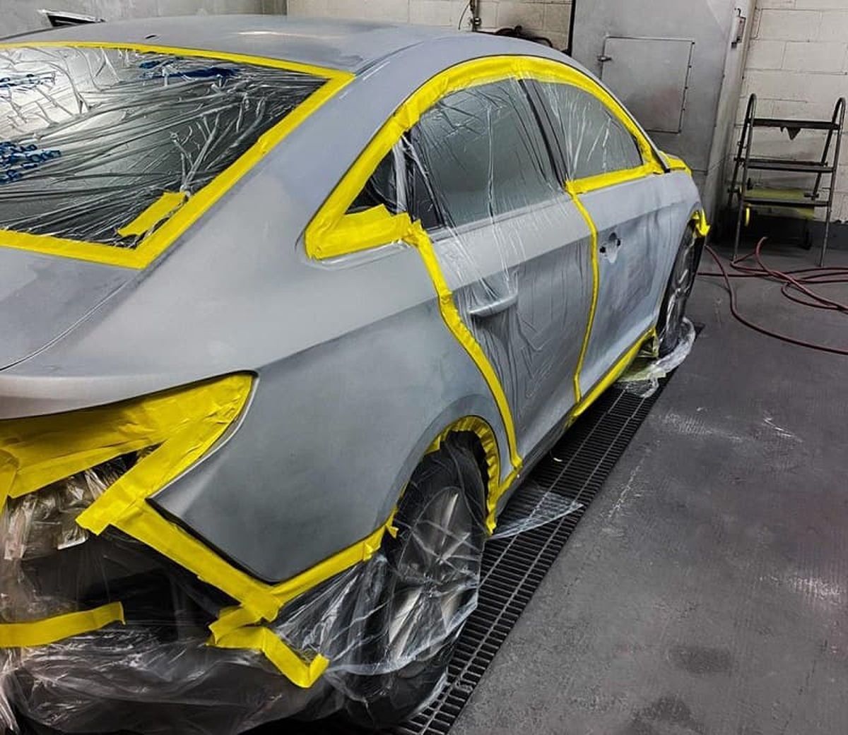 Thủ tục xin đổi màu sơn PU xe ô tô