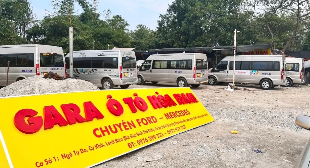 Gara sửa chữa ô tô Quang Huy