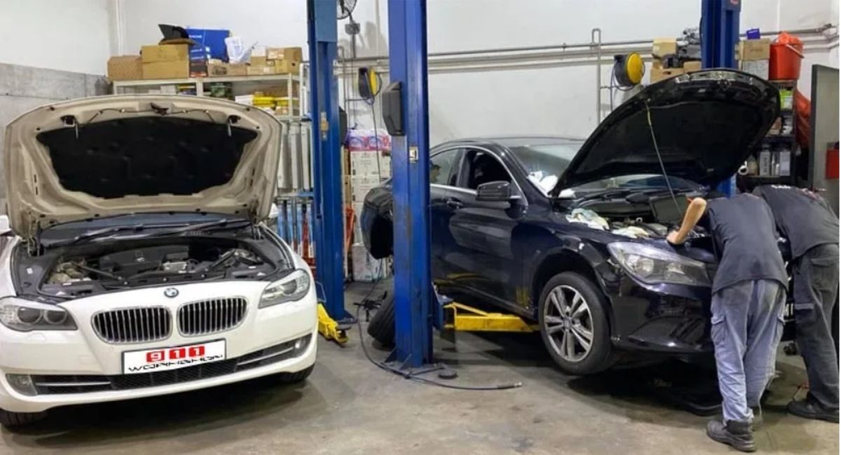 Gara sửa chữa xe BMW Hà Nội uy tín
