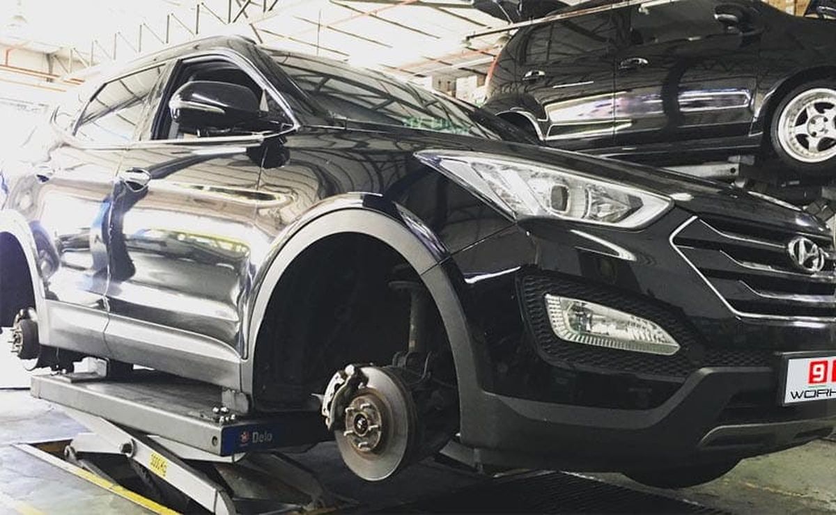 Gara sửa chữa xe Hyundai tại Hà Nội uy tín