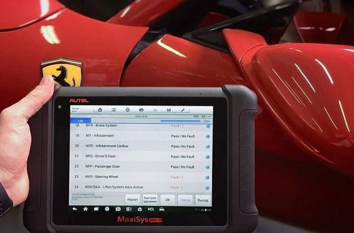 Dịch vụ sửa chữa xe Ferrari tại Hà Nội