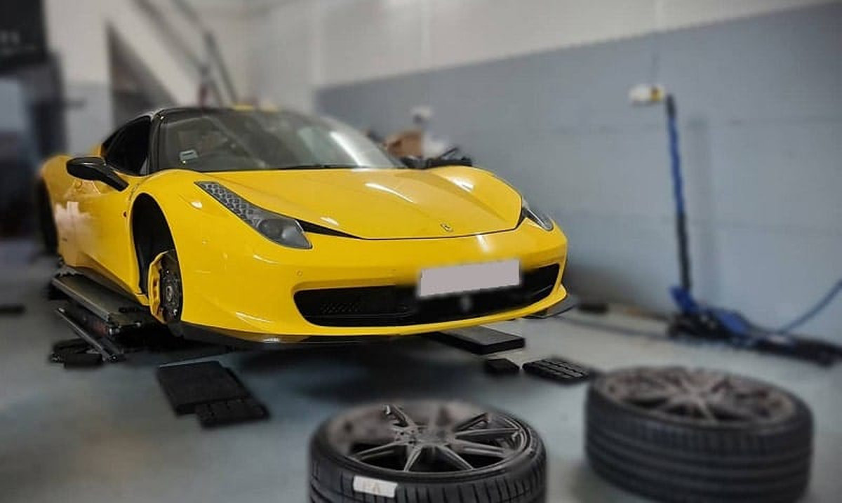Gara sửa chữa xe Ferrari Hà Nội chuyên nghiệp 