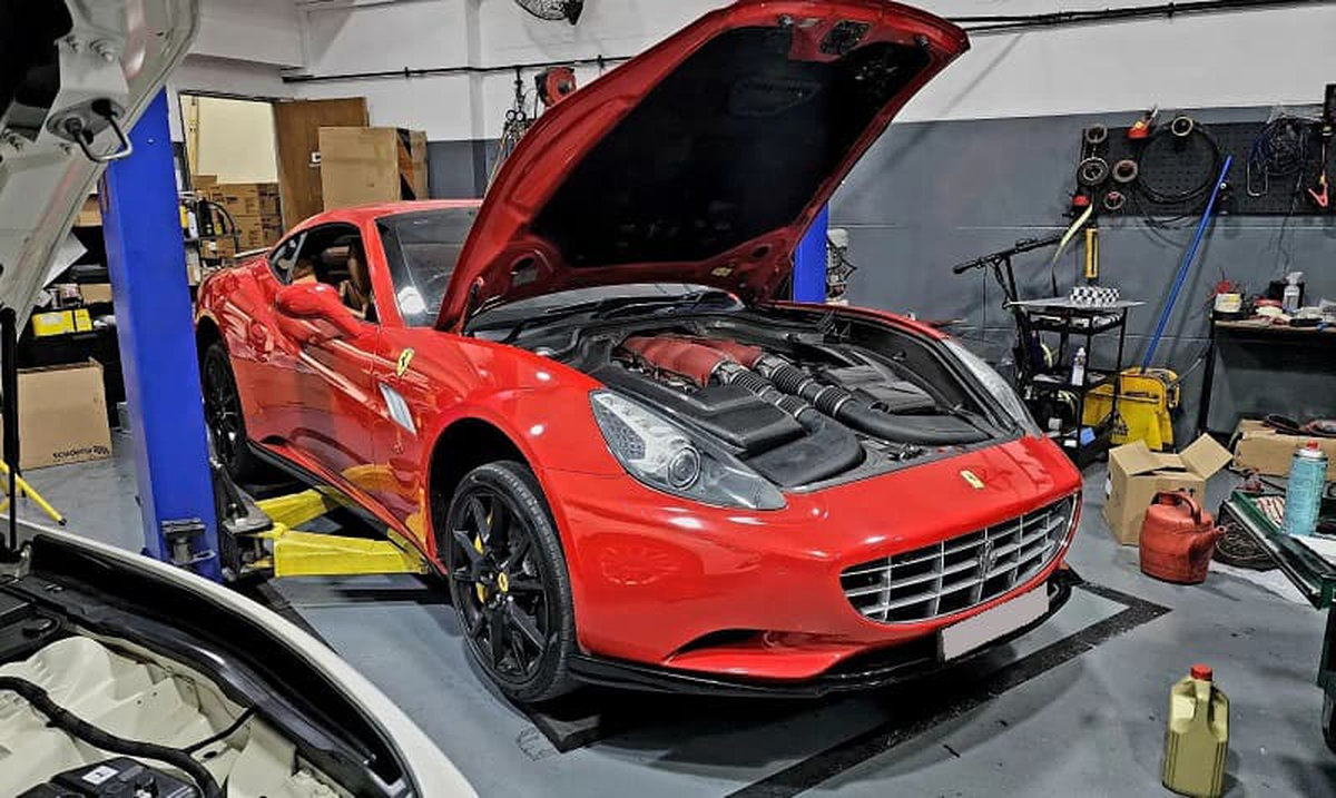 Gara sửa chữa xe Ferrari chất lượng