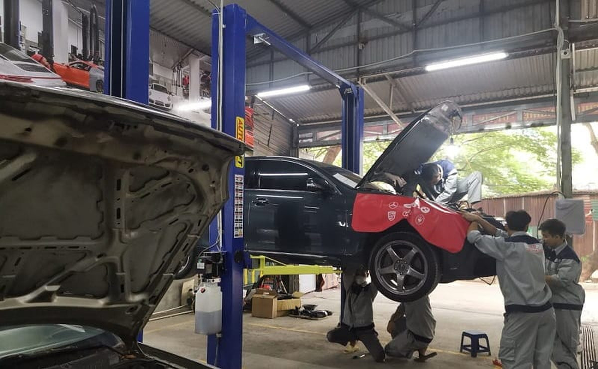 Xe ô tô bị hụt ga khi tăng tốc