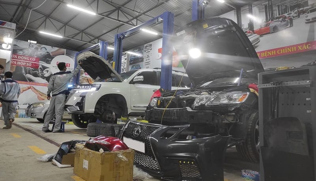 Địa chỉ sửa xe ô tô bị rung lắc uy tín