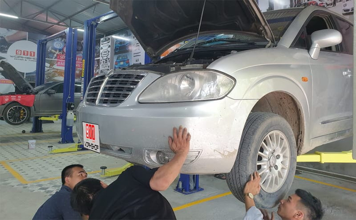Dịch vụ sửa chữa xe Ssangyong chuyên nghiệp 