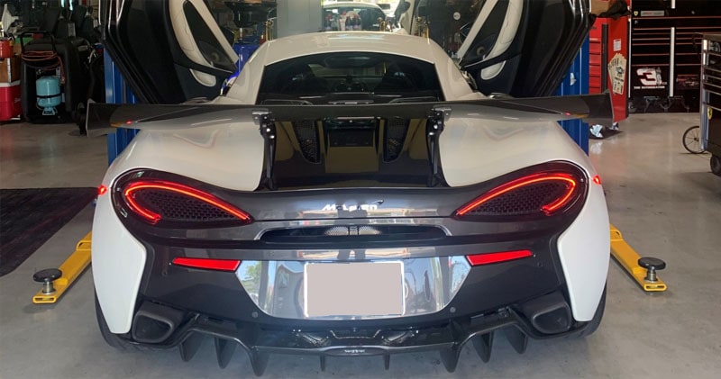 cac hạng mục sửa chữa xe mclaren