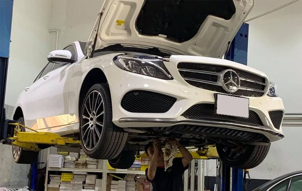 Sửa chữa thước lái xe Mercedes tại Hà Nội