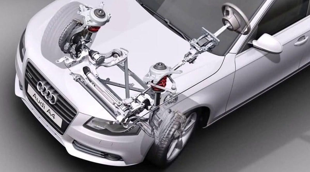 Vị trí sửa chữa thước lái xe Audi