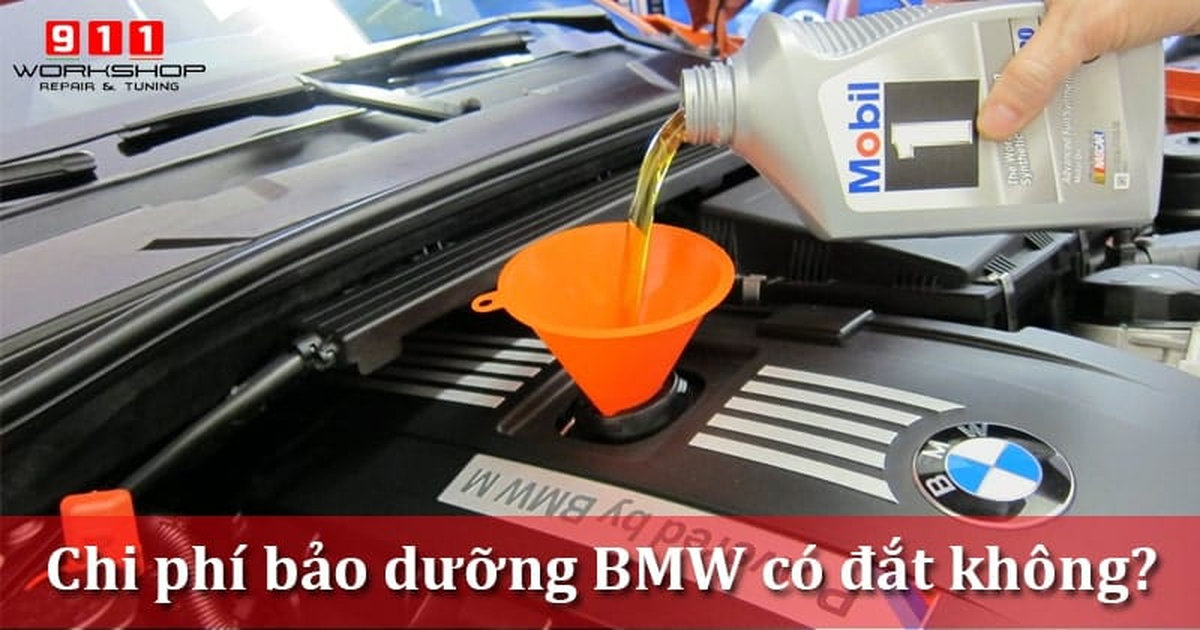 Chi phí bảo dưỡng BMW