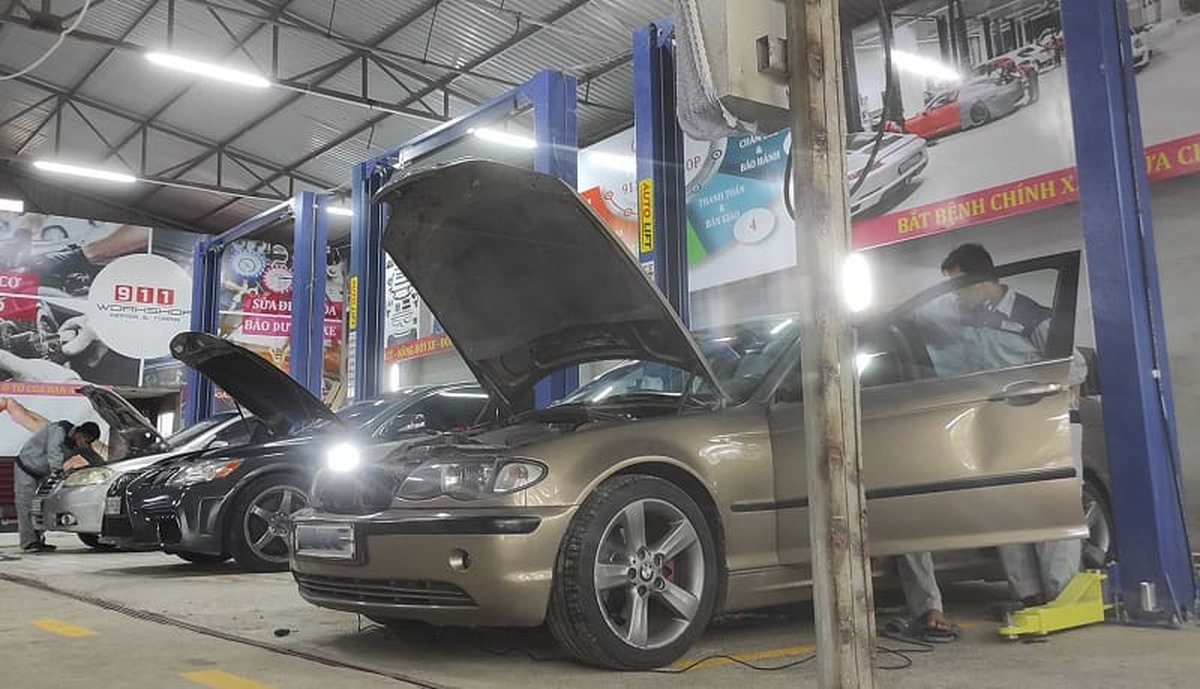Chi phí bảo dưỡng xe BMW