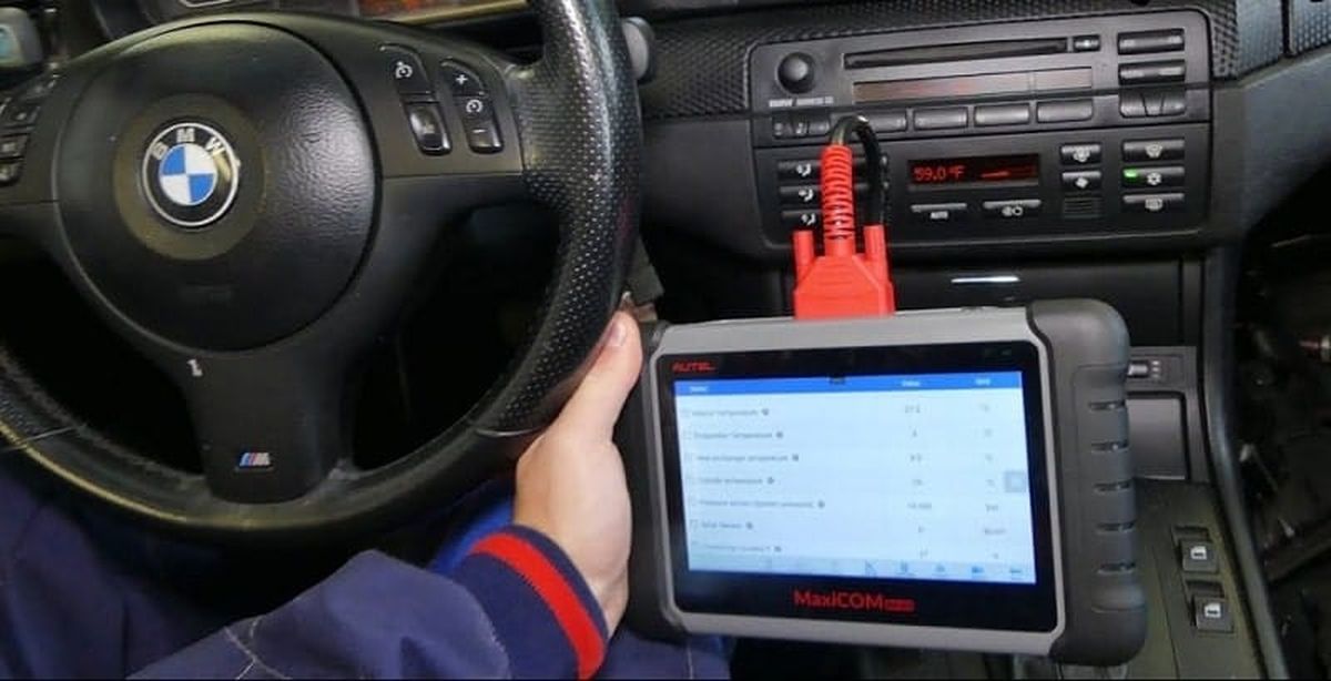 Chẩn doán sửa điều hòa xe BMW