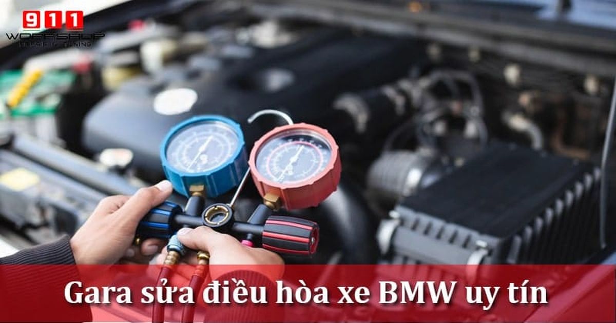 Sửa điều hoà xe BMW