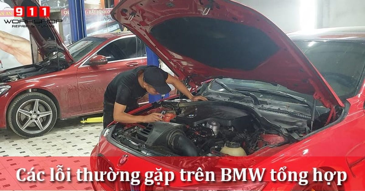Các lỗi thường gặp trên BMW tổng hợp