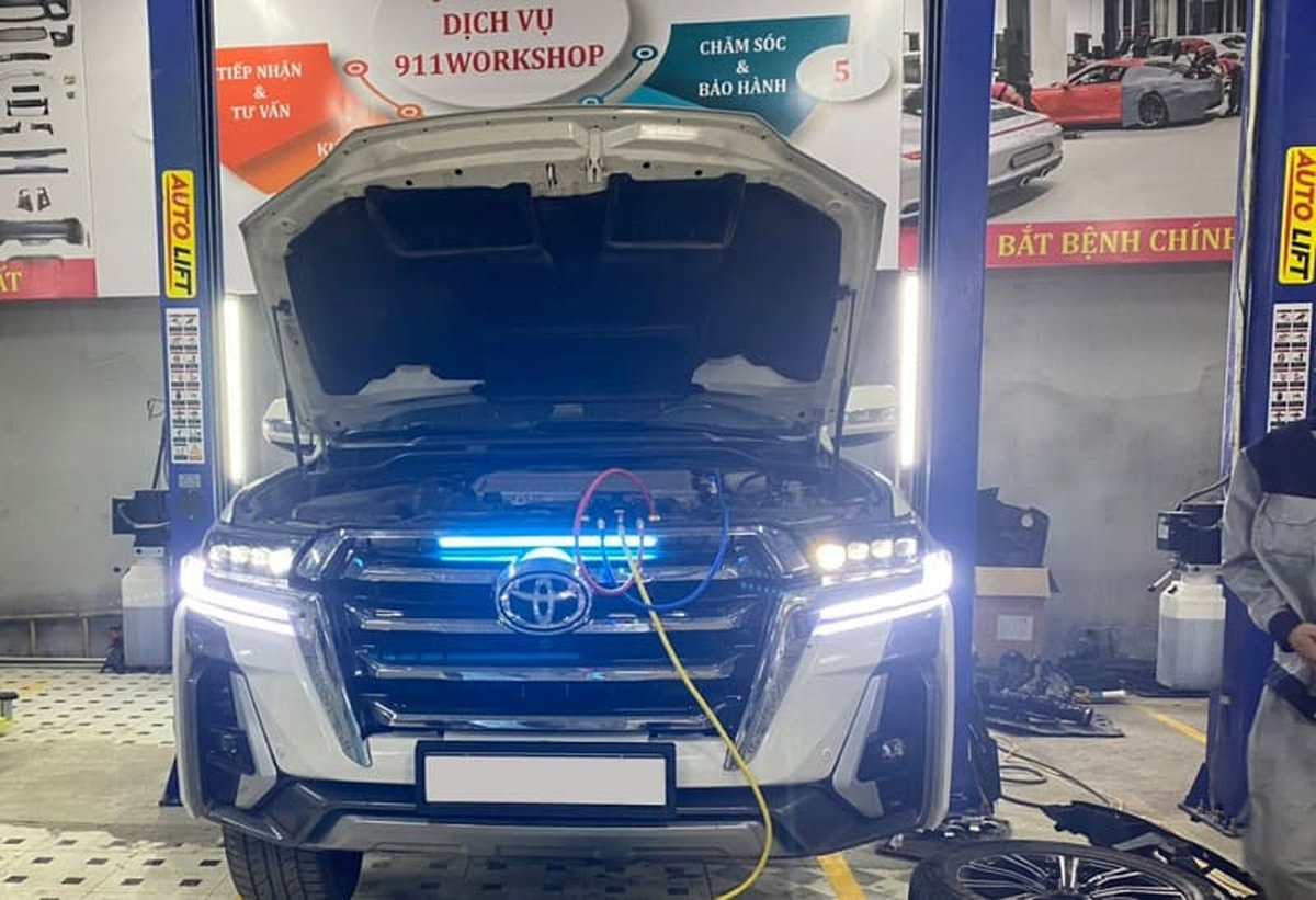 Gara sửa chữa xe Land Cruiser chuyên nghiệp
