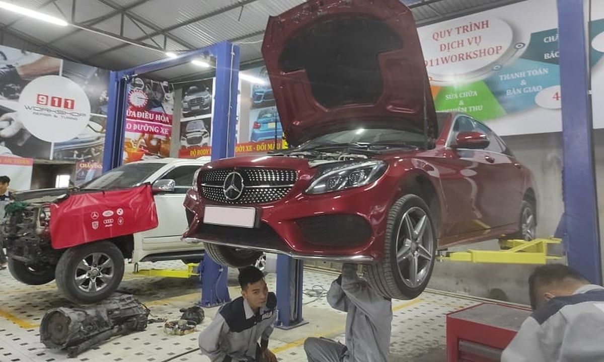 Các lỗi báo trên xe Mercedes