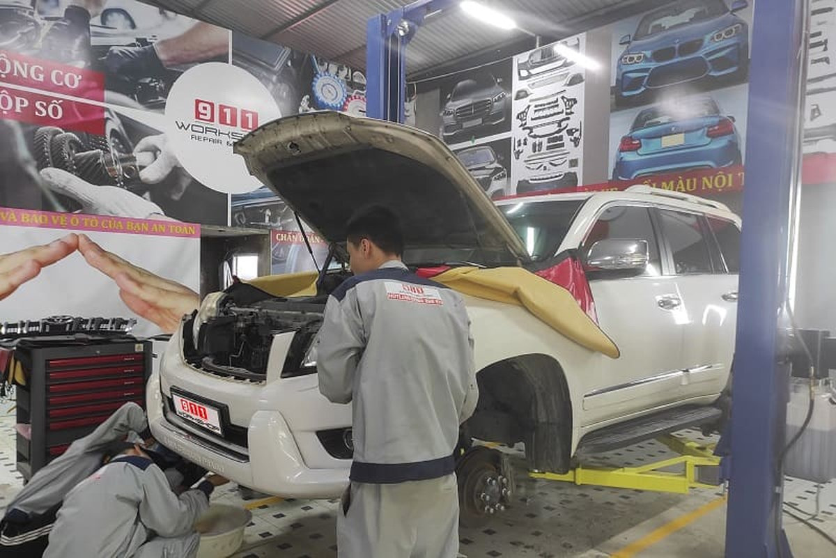 Sửa chữa xe Land Cruiser tại Hà Nội