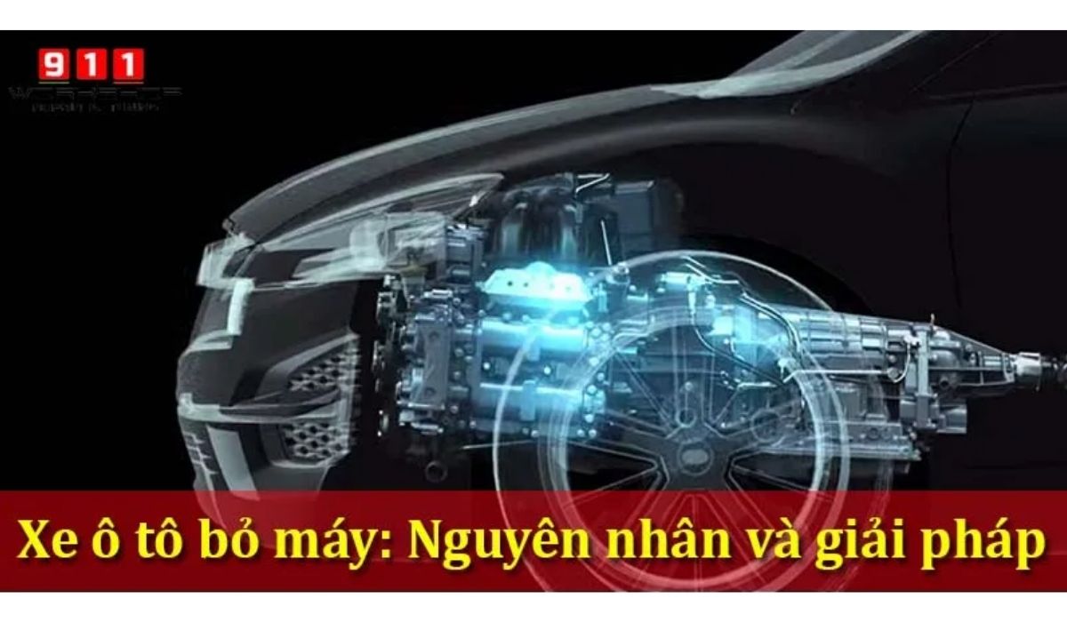 Xe ô tô bỏ máy