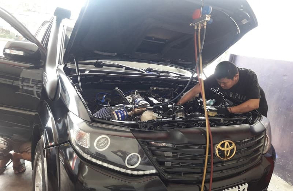 Sửa chữa xe Fortuner giá tốt