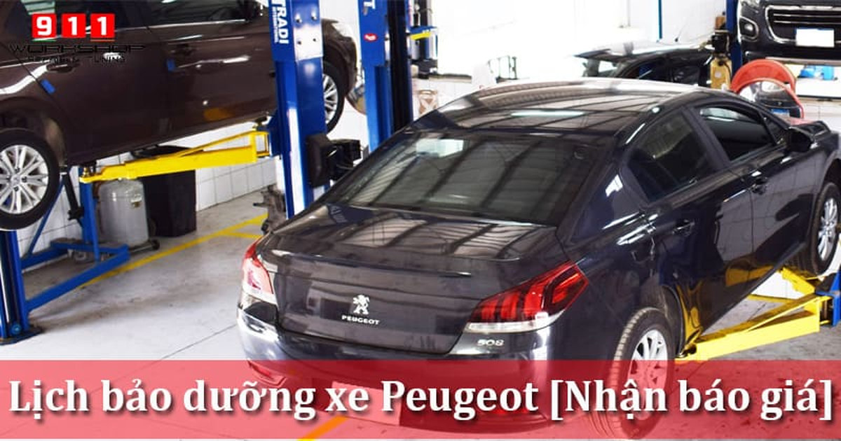 Bảo dưỡng xe Peugeot