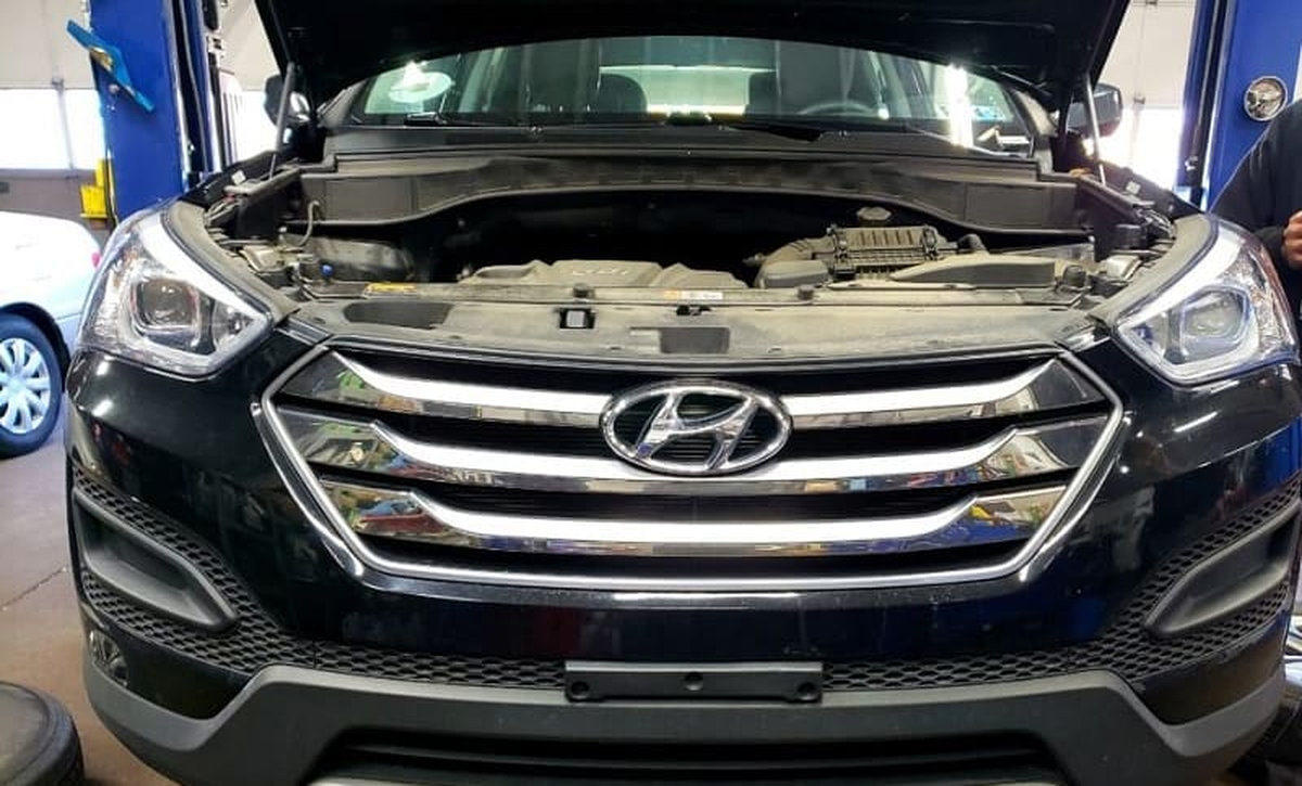 lịch và chi phí bảo dưỡng xe Santafe