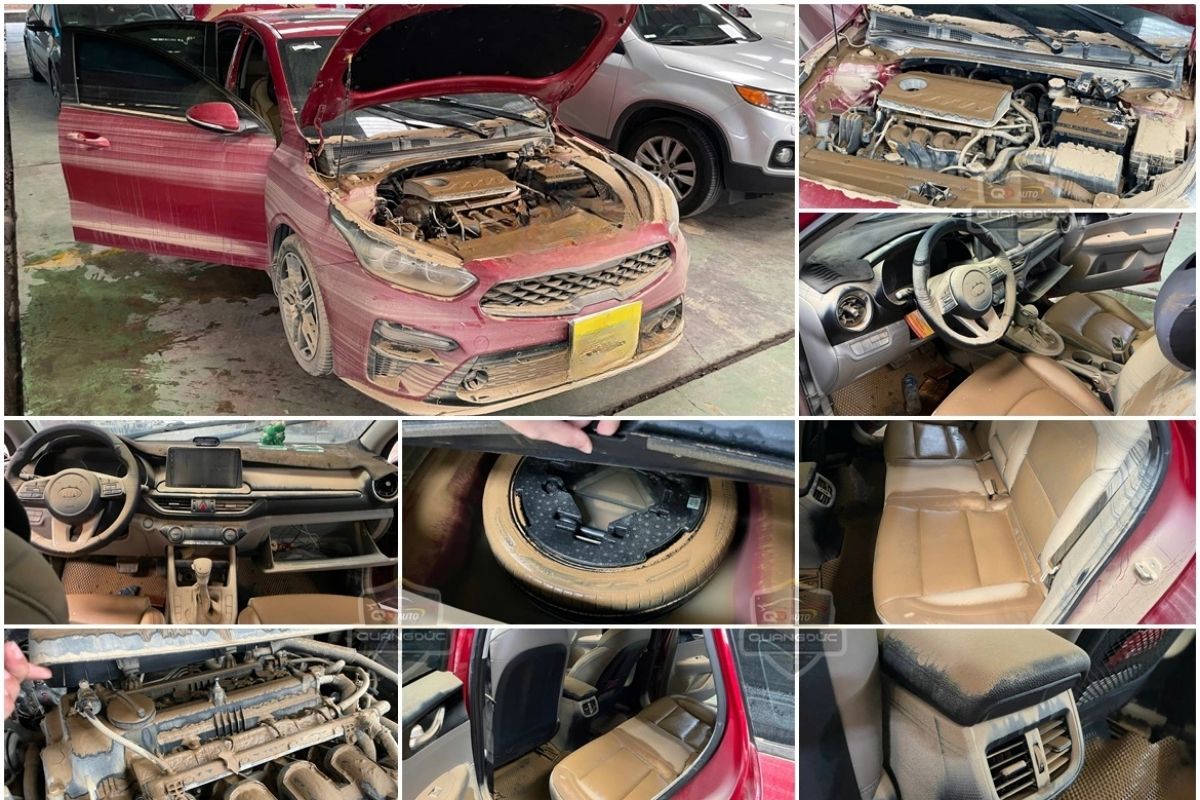 Chi phí sửa xe ô tô ngập nước