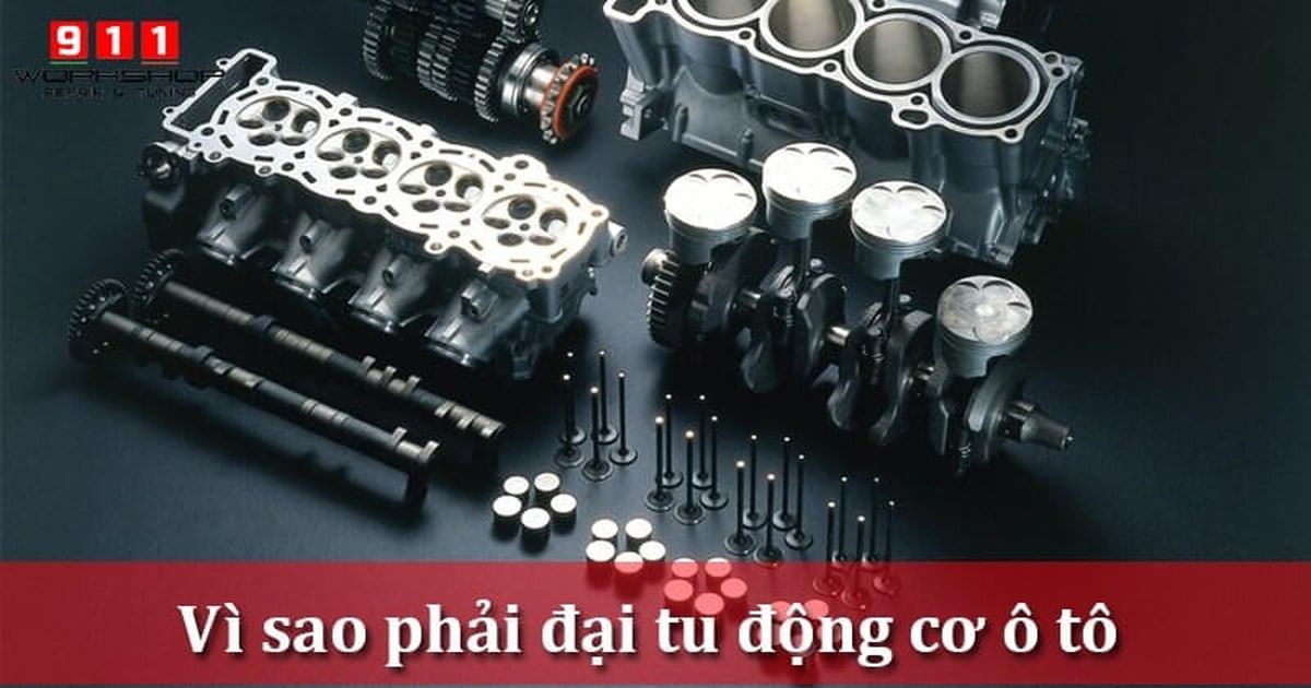 Đại tu động cơ ô tô