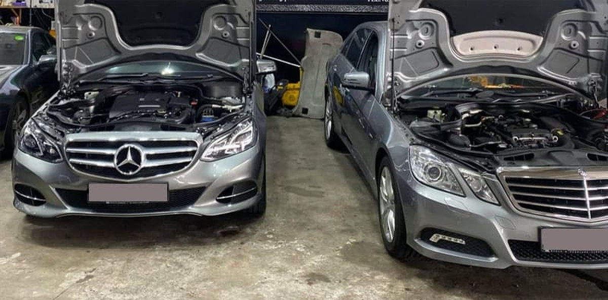 Gara bảo dưỡng Mercedes E Class tại Hà Nội