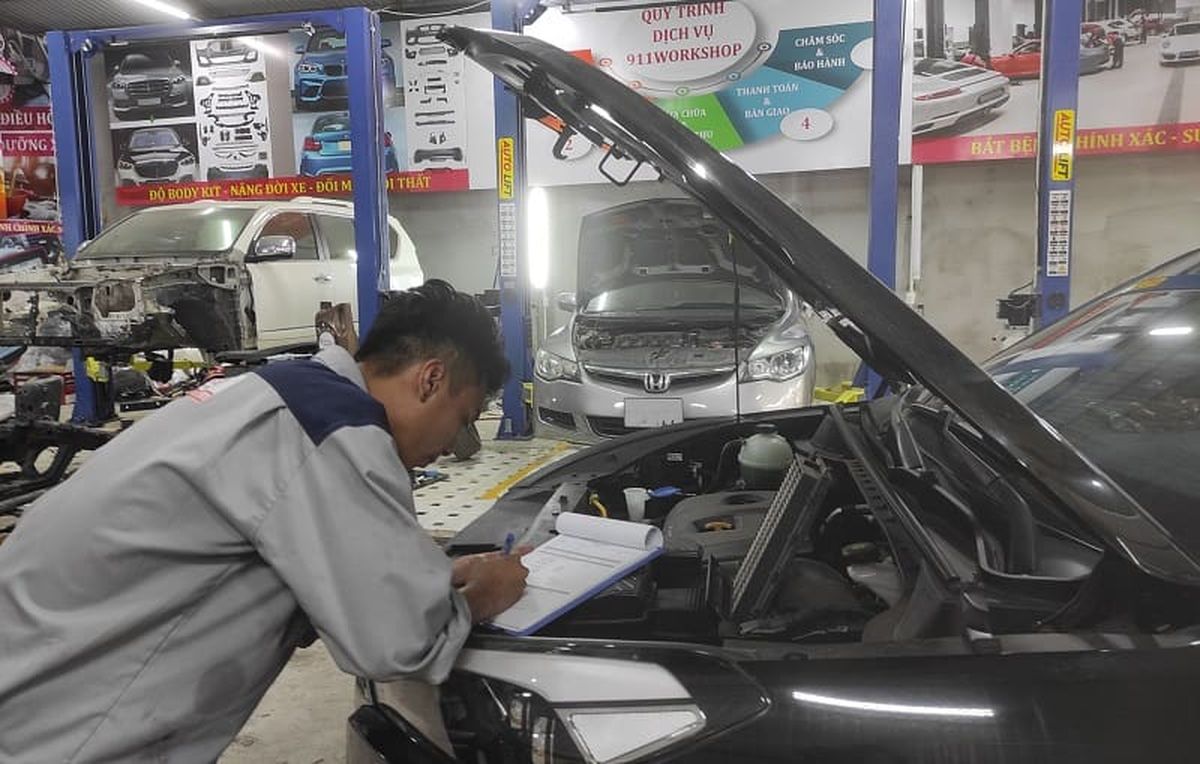 Đại tu máy ô tô