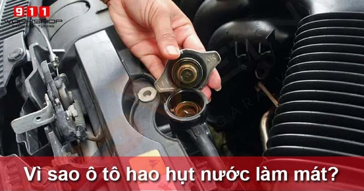 Hao nước làm mát ô tô
