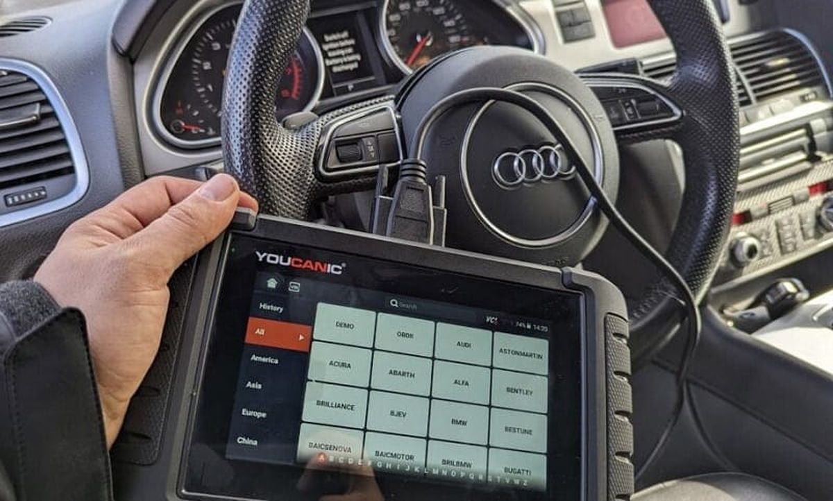 Thiết bị Sửa chữa xe Audi A8