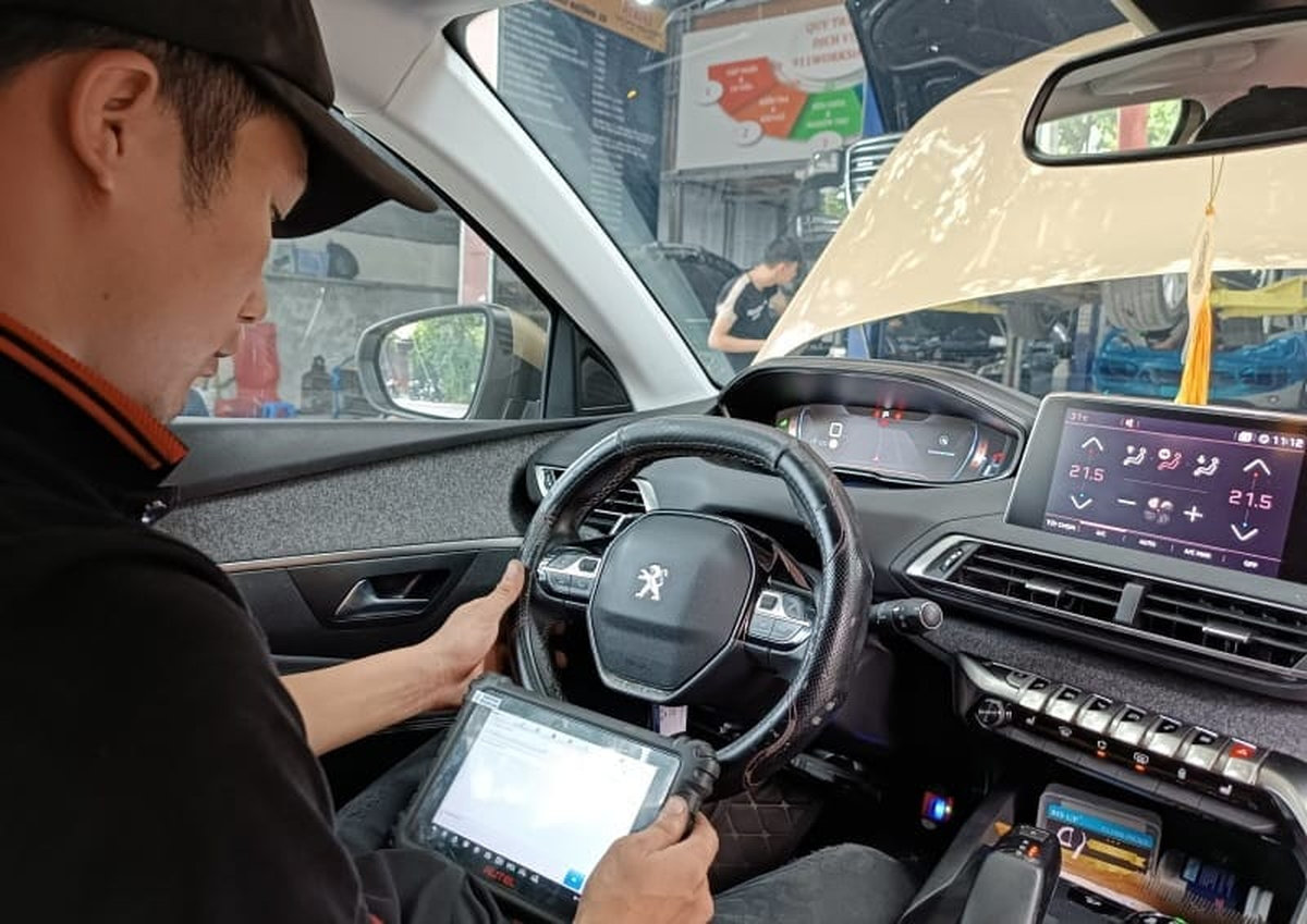 Vị trí cảm biến nhiệt độ khí nạp