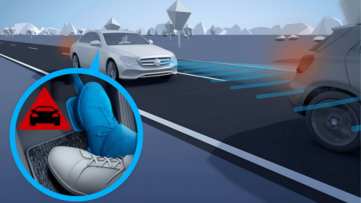 Nguyên lý hoạt động của hệ thống hỗ trợ phanh khẩn cấp