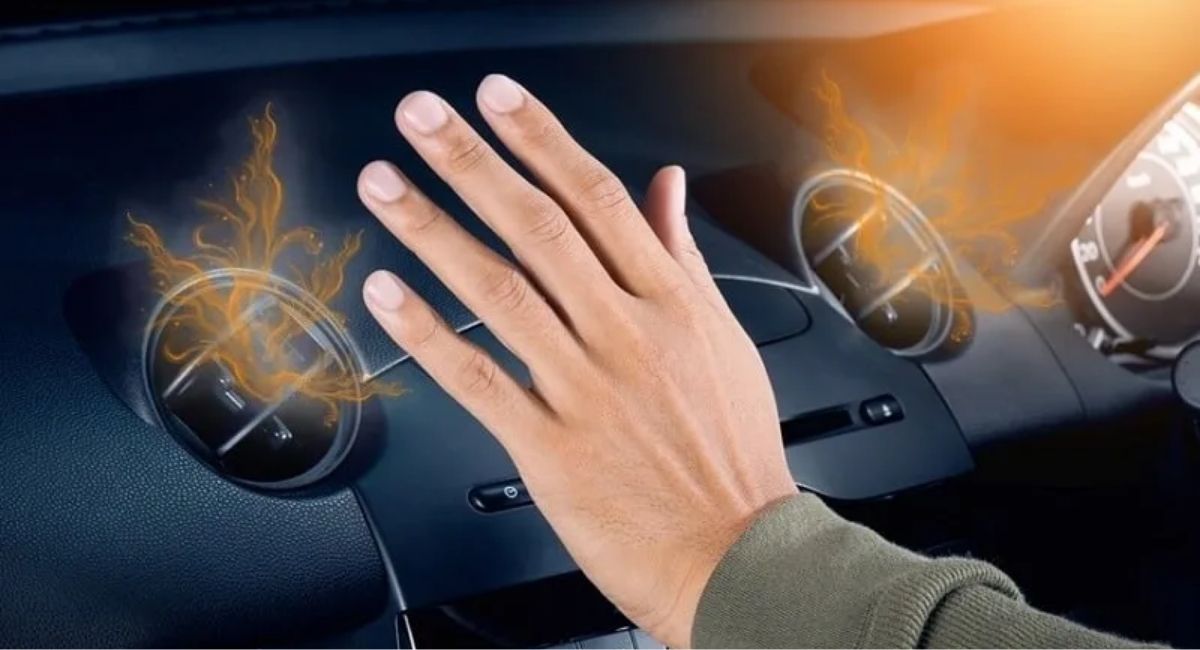 Điều hòa ô tô không mát chỉ có gió