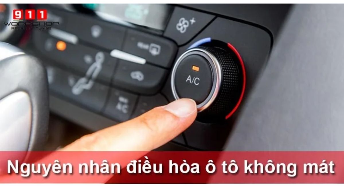 Điều hoà ô tô không mát
