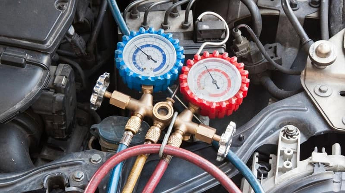 Bơm ga điều hoà ô tô