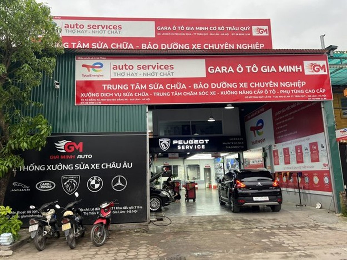 Gara ô tô huyện Gia Lâm giá tốt 