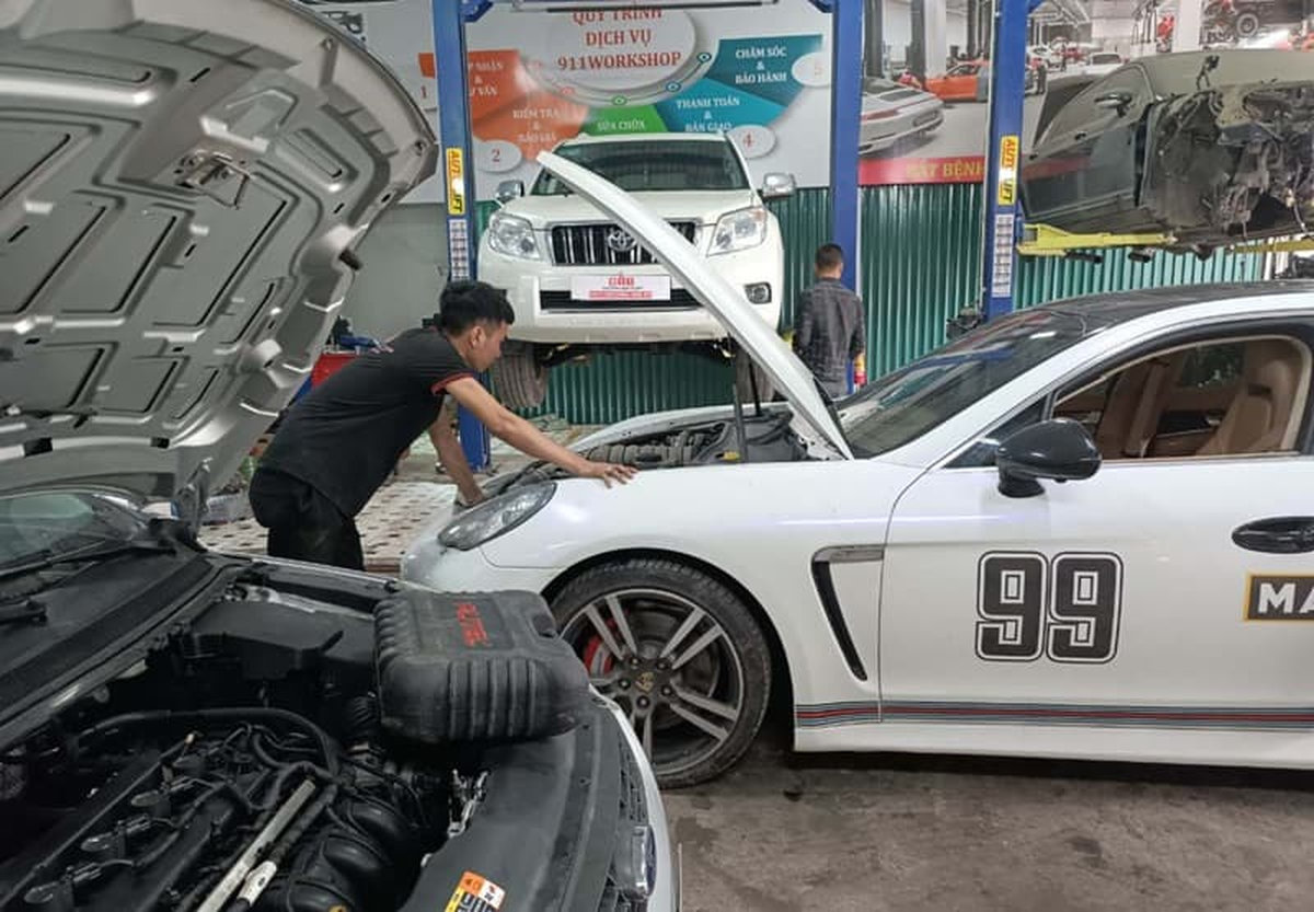 Giá nạp ga điều hòa ô tô