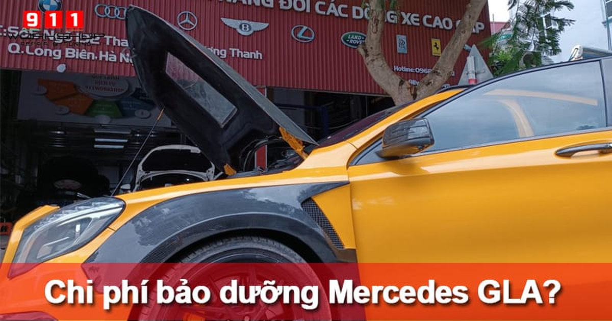 Bảo dưỡng Mercedes GLA