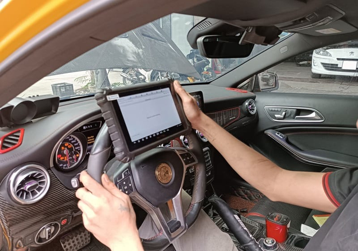 Gara bảo dưỡng Mercedes GLA tại Hà Nội