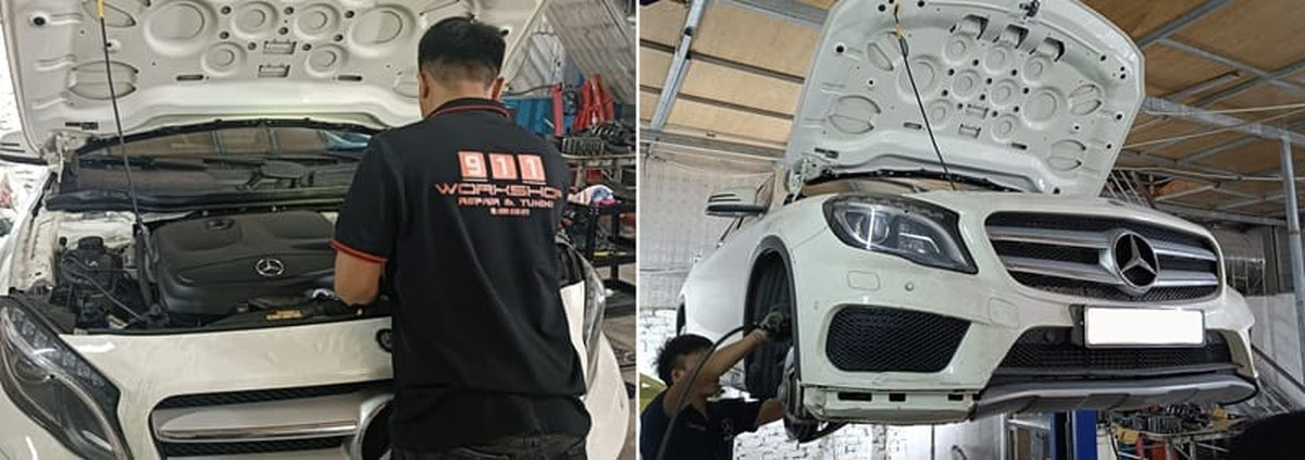 Lịch trình bảo dưỡng Mercedes GLA