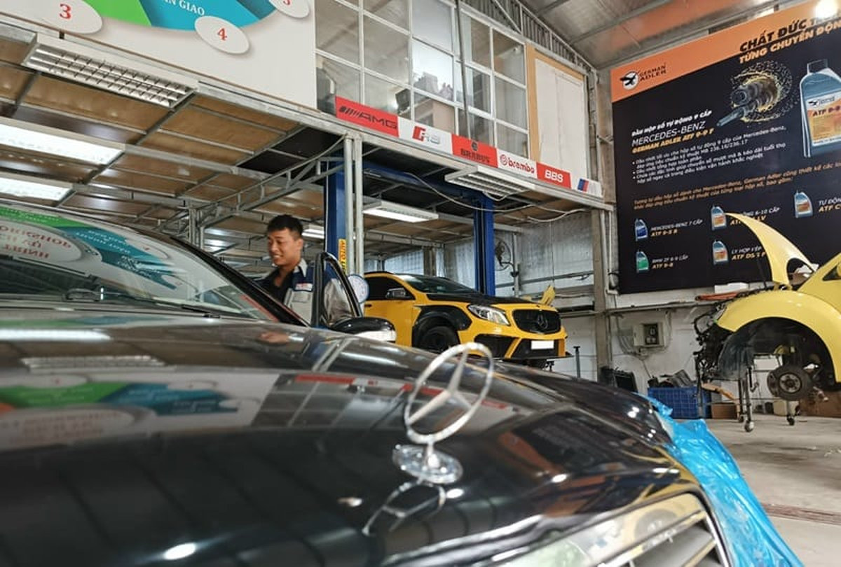 Quy trình bảo dưỡng Mercedes GLA