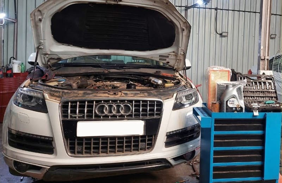  Bảo dưỡng xe Audi Q7 chuyên sâu