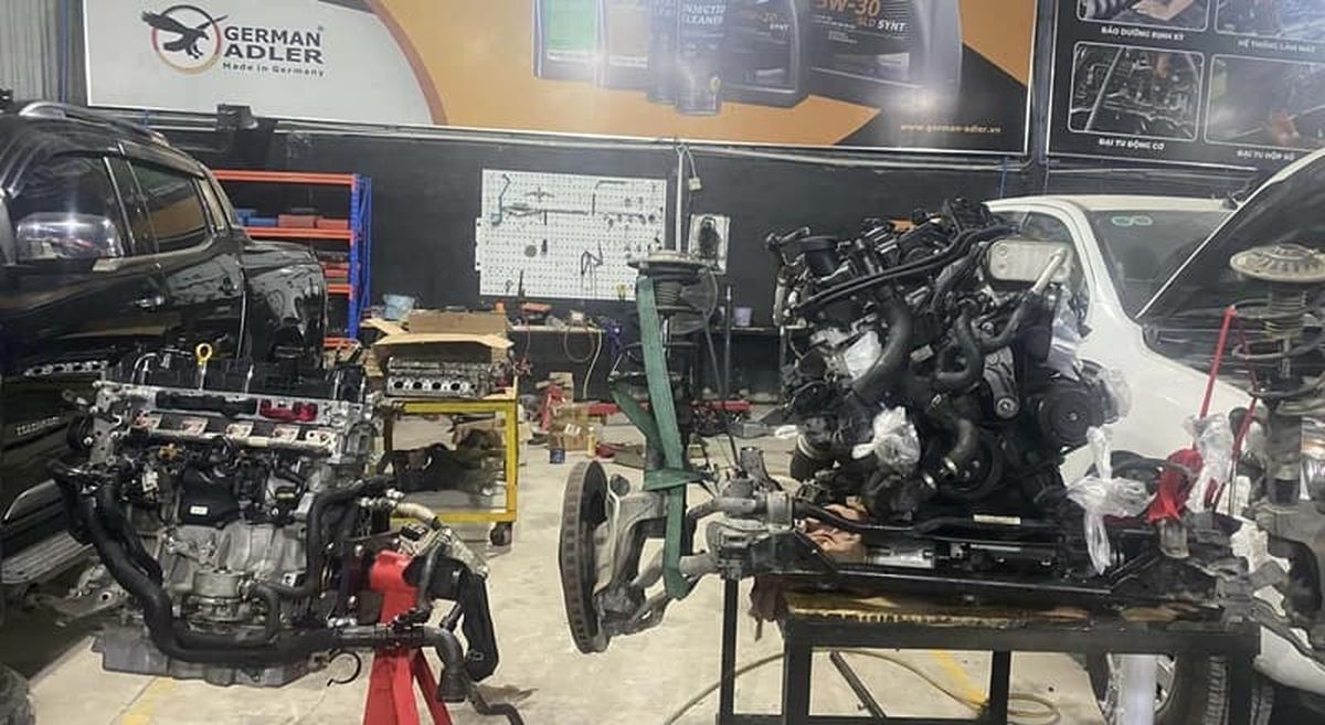 Sửa chữa động cơ xe Mercedes uy tín