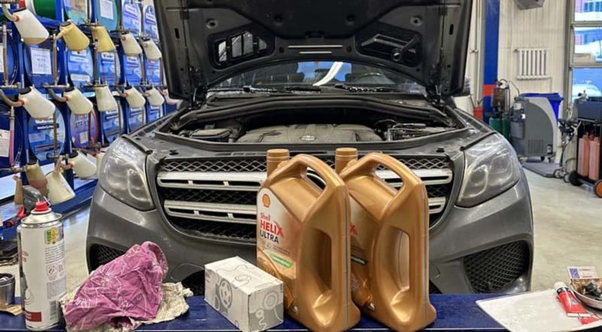 sửa xe Mercedes GLS phục hồi